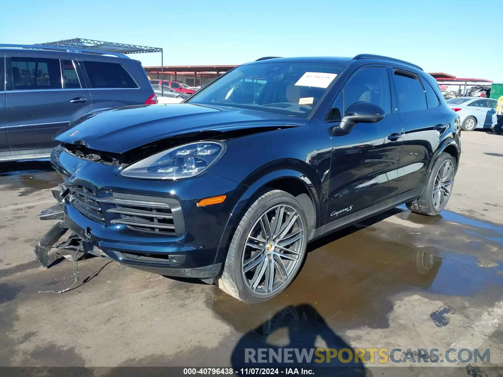 2 Photograph of a damaged car WP1AB2AY3PDA15222 PORSCHE CAYENNE 2023