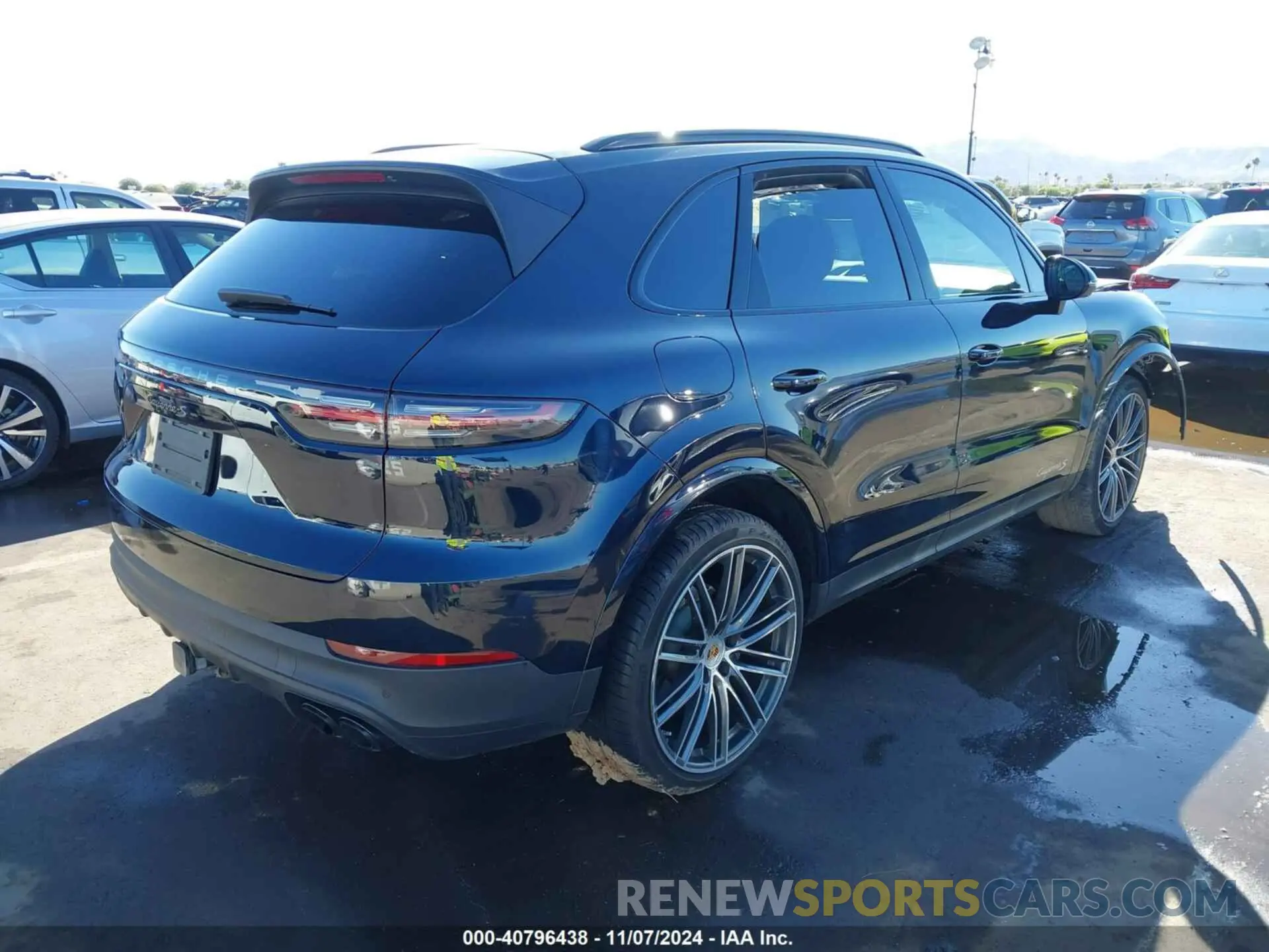 4 Photograph of a damaged car WP1AB2AY3PDA15222 PORSCHE CAYENNE 2023