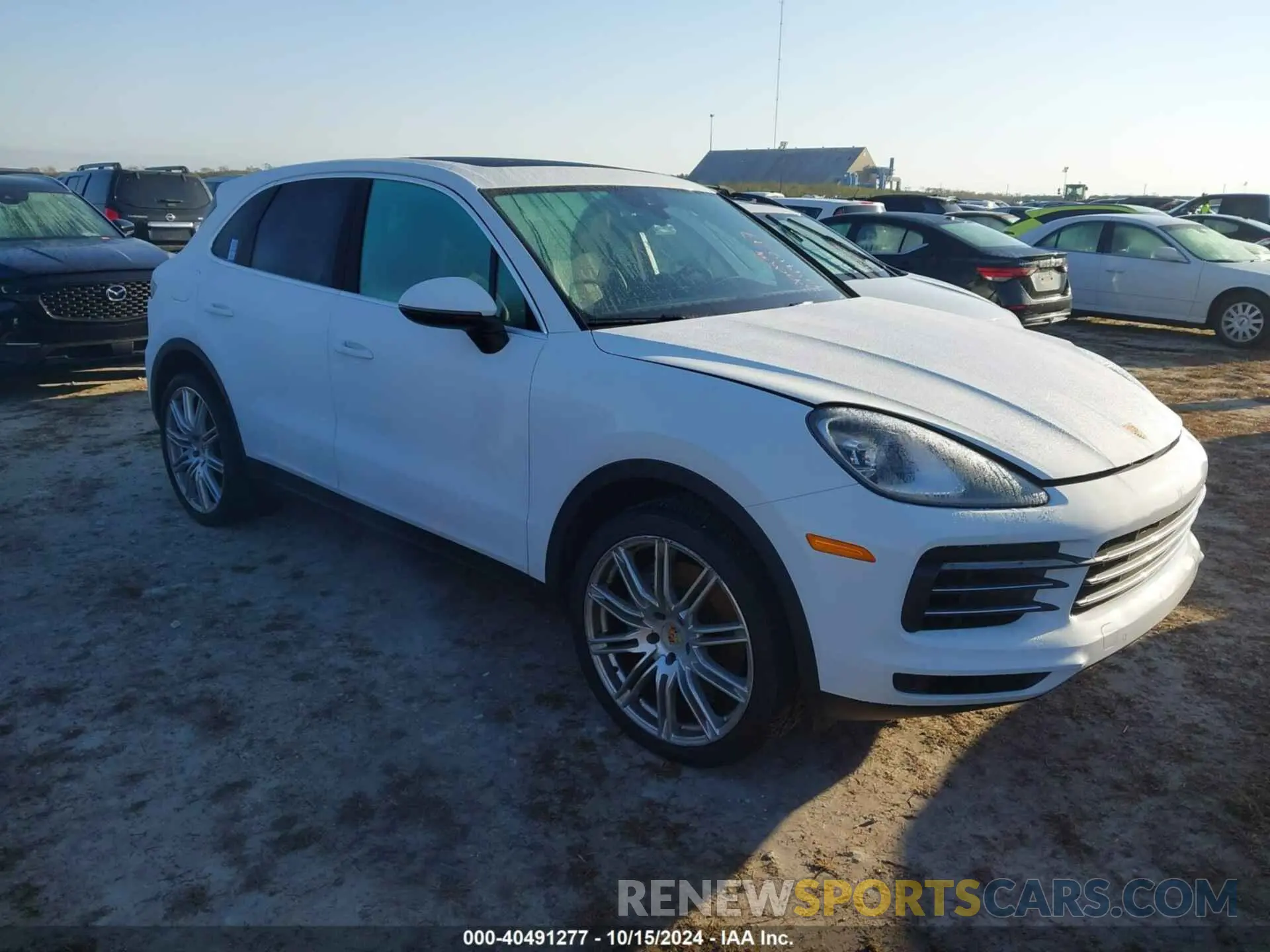 1 Photograph of a damaged car WP1AB2AY5PDA14055 PORSCHE CAYENNE 2023