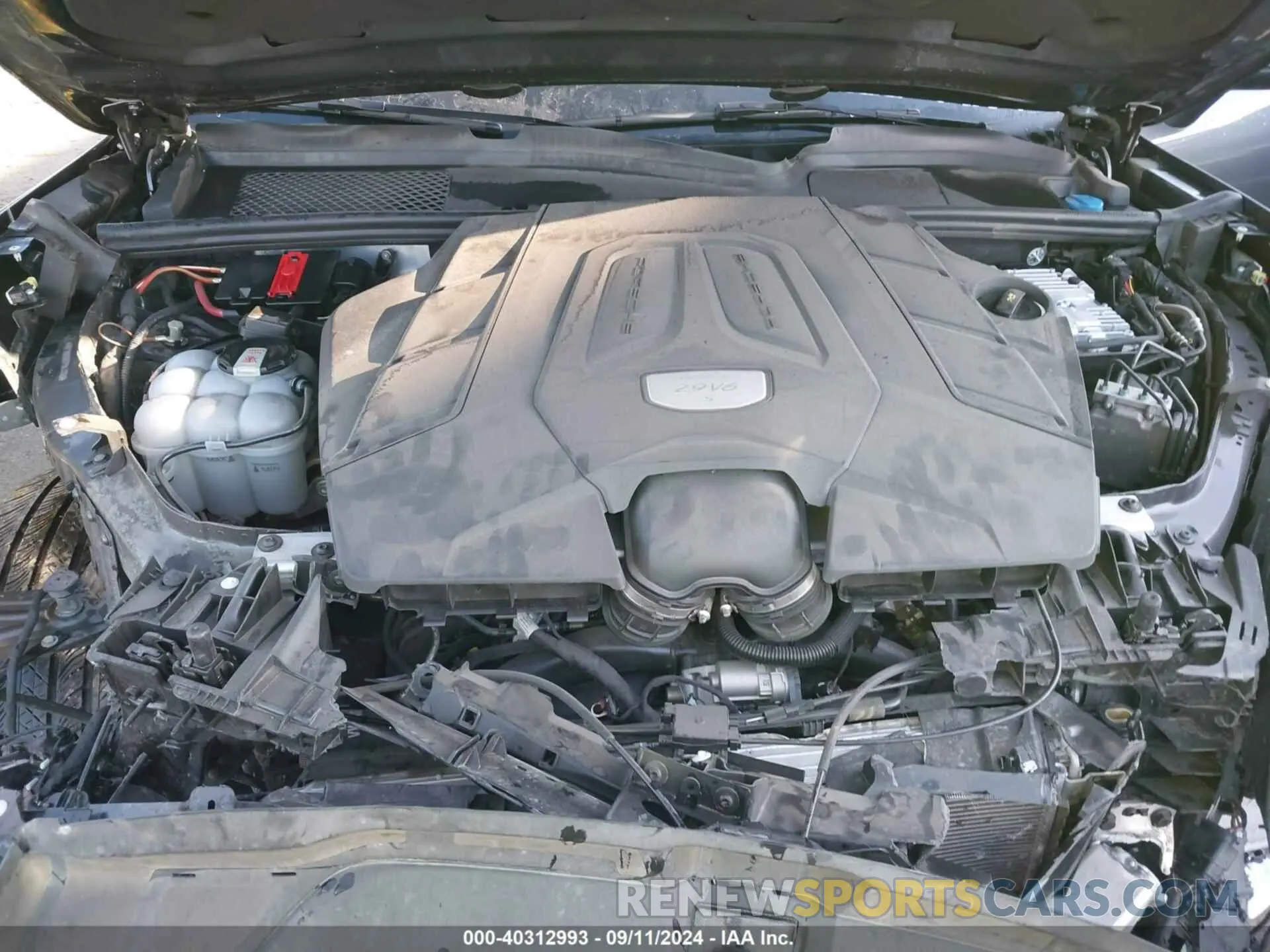 10 Photograph of a damaged car WP1AB2AY7PDA14428 PORSCHE CAYENNE 2023