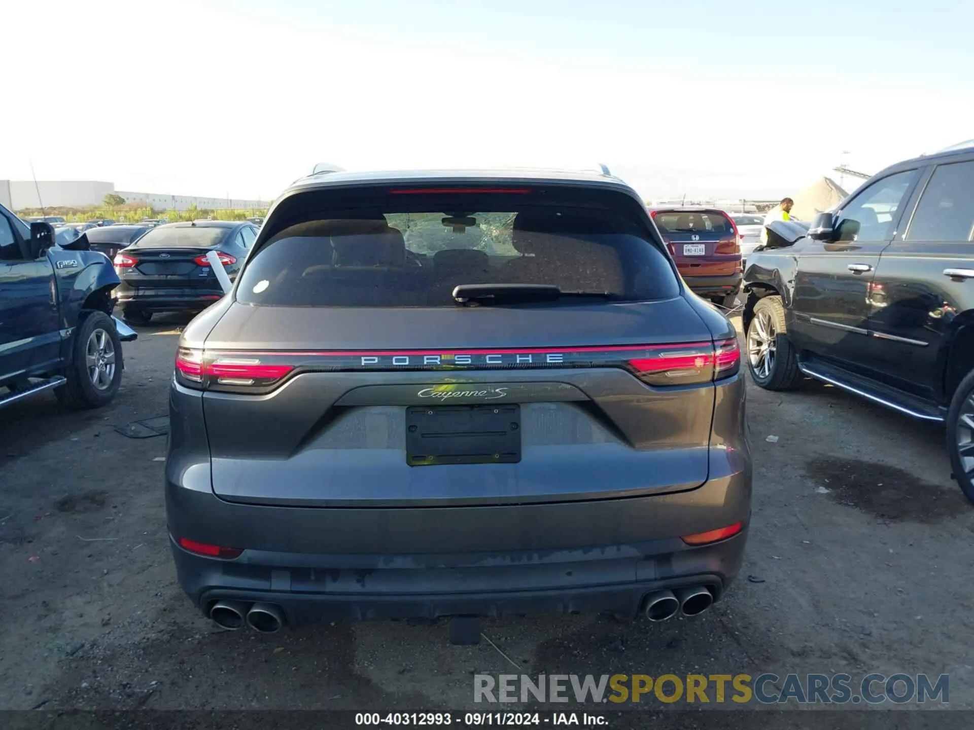 17 Photograph of a damaged car WP1AB2AY7PDA14428 PORSCHE CAYENNE 2023
