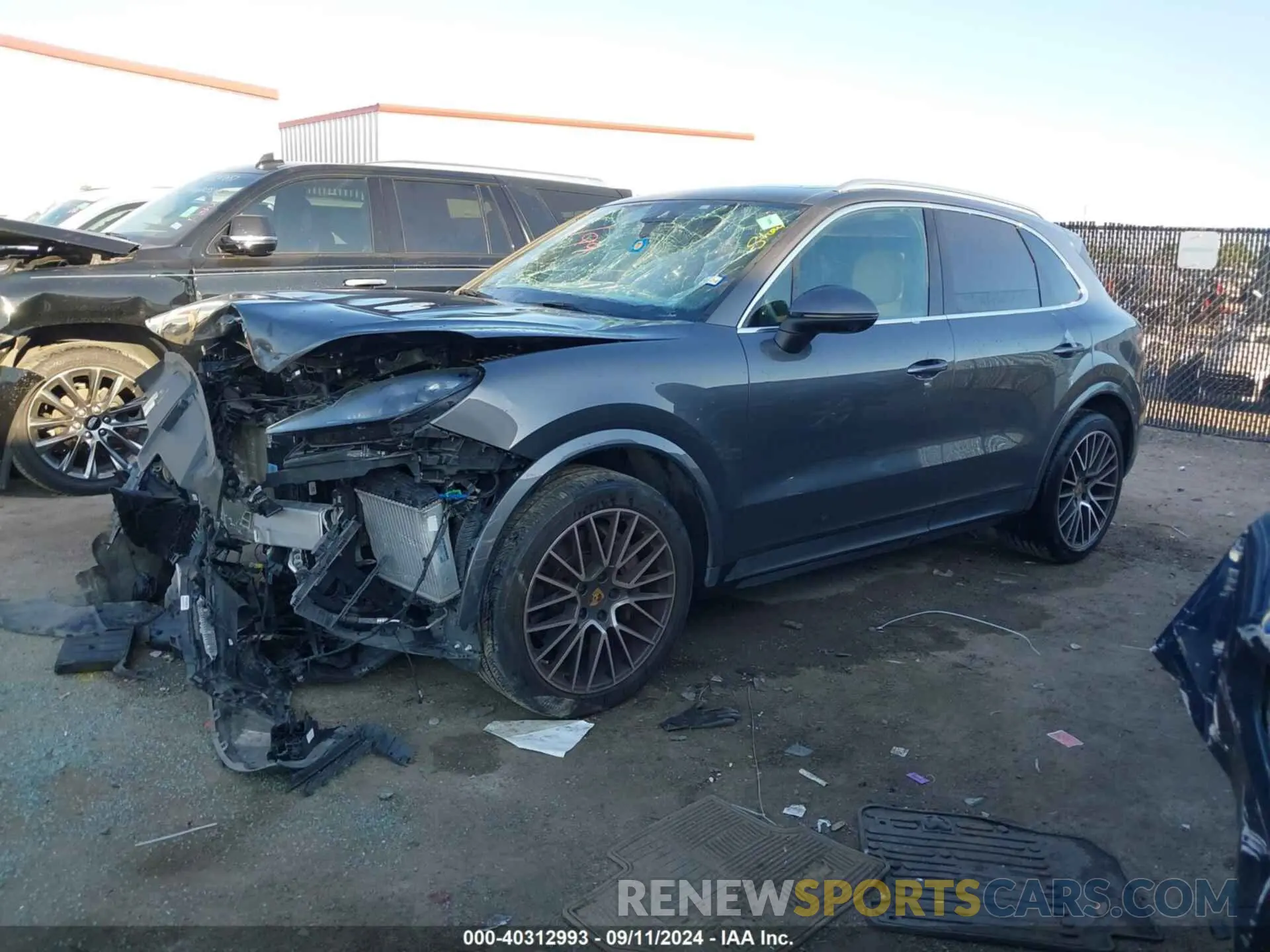 2 Photograph of a damaged car WP1AB2AY7PDA14428 PORSCHE CAYENNE 2023