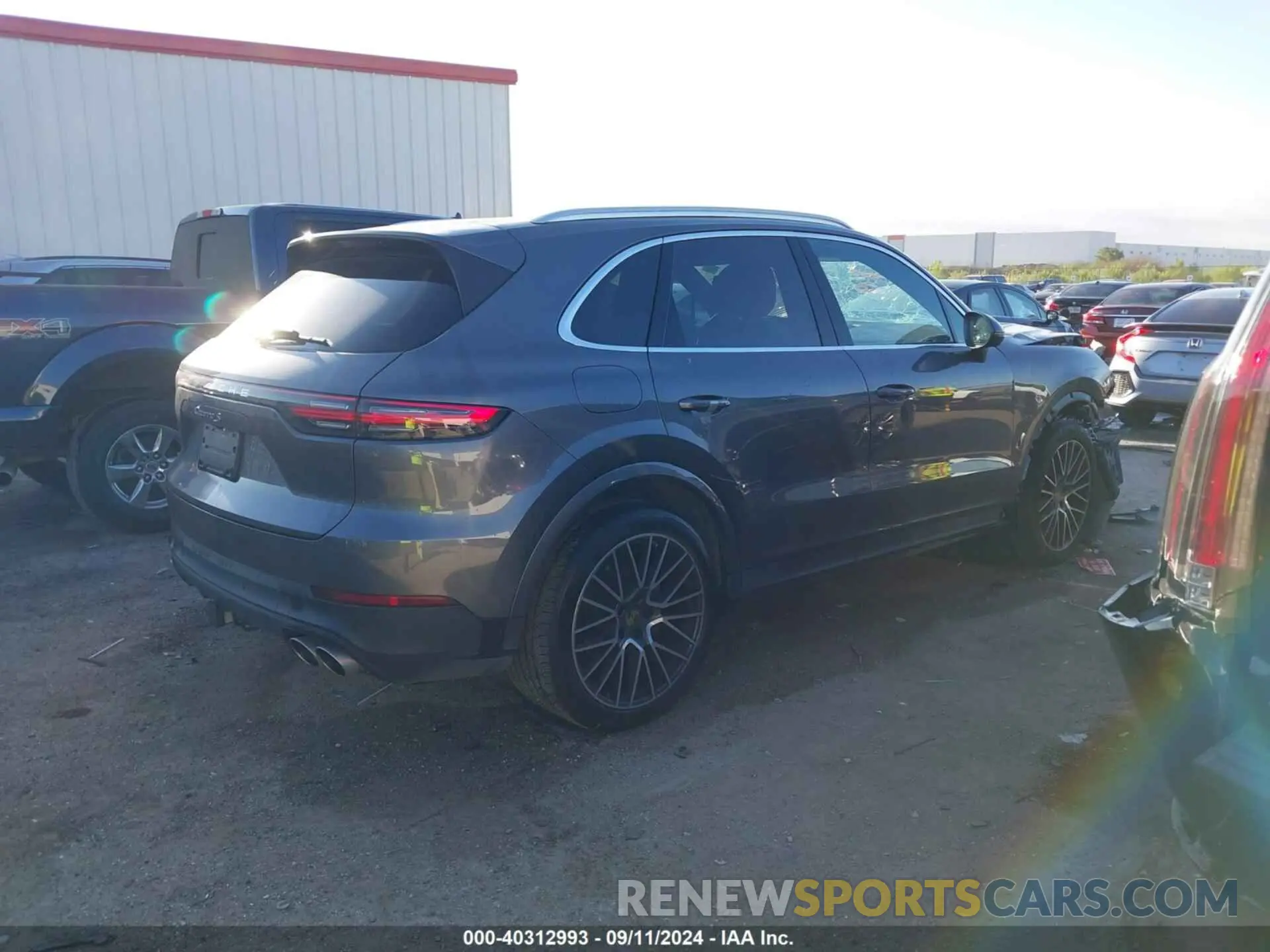 4 Photograph of a damaged car WP1AB2AY7PDA14428 PORSCHE CAYENNE 2023
