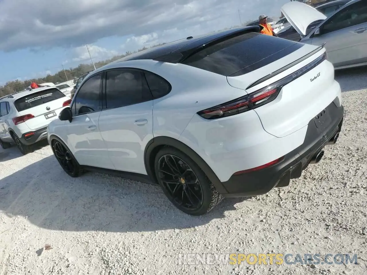 2 Photograph of a damaged car WP1BK2AY3PDA39332 PORSCHE CAYENNE 2023