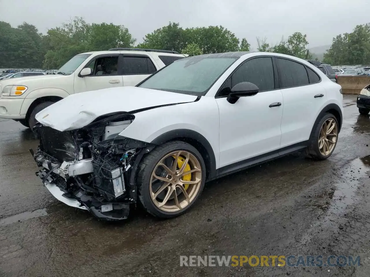 1 Photograph of a damaged car WP1BK2AY8PDA39066 PORSCHE CAYENNE 2023