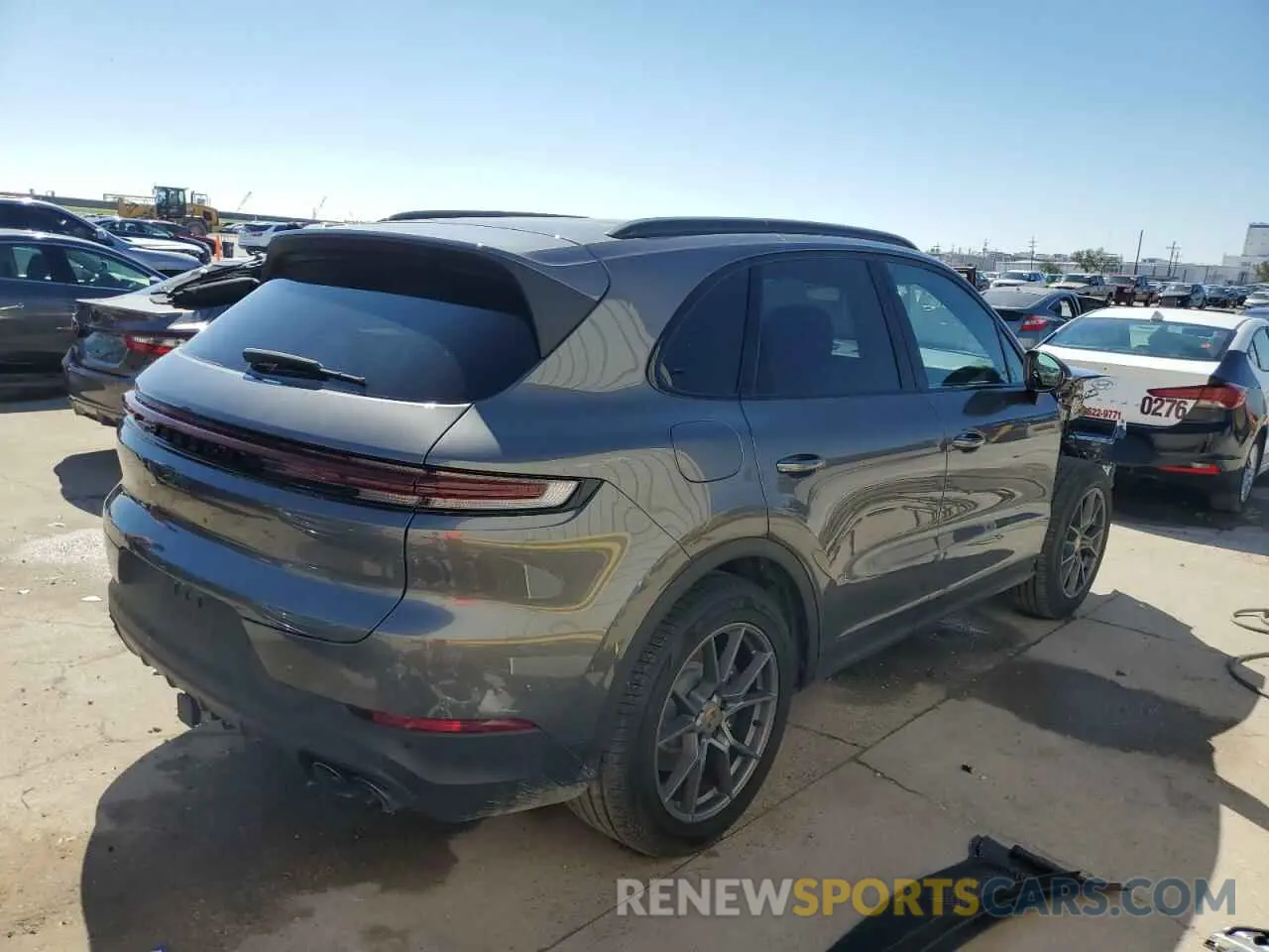 3 Photograph of a damaged car WP1AA2AY0RDA11814 PORSCHE CAYENNE 2024