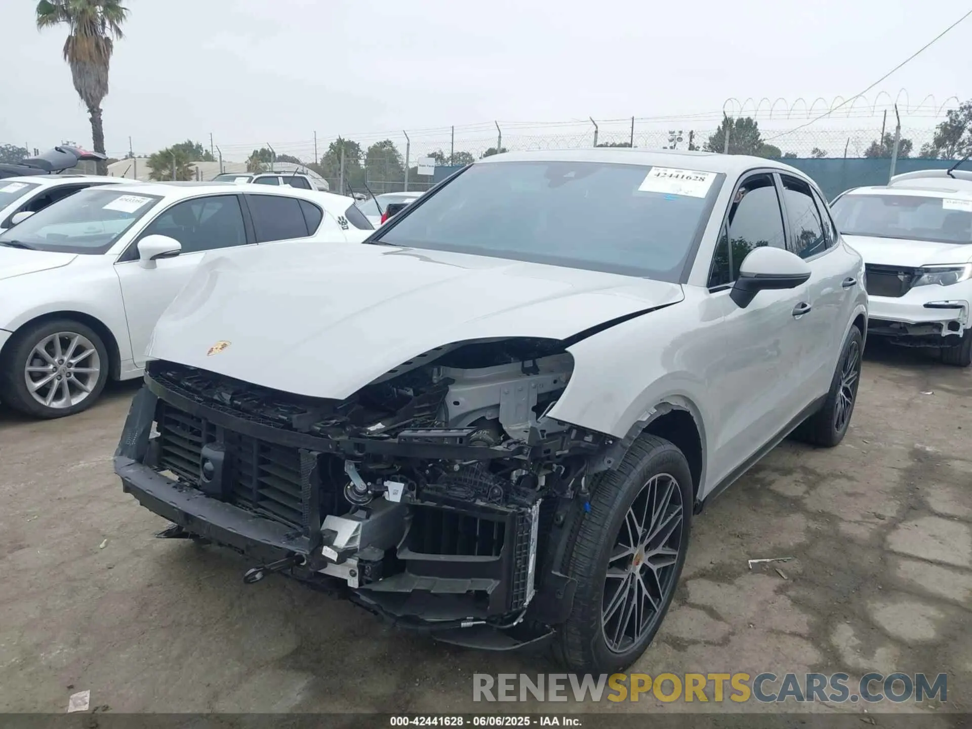 2 Photograph of a damaged car WP1AA2AY0RDA14504 PORSCHE CAYENNE 2024