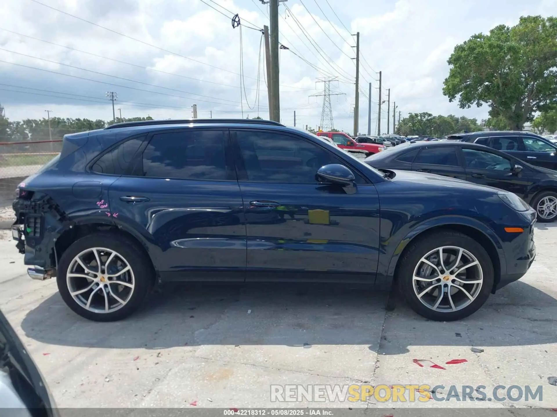 14 Photograph of a damaged car WP1AA2AY2RDA02192 PORSCHE CAYENNE 2024