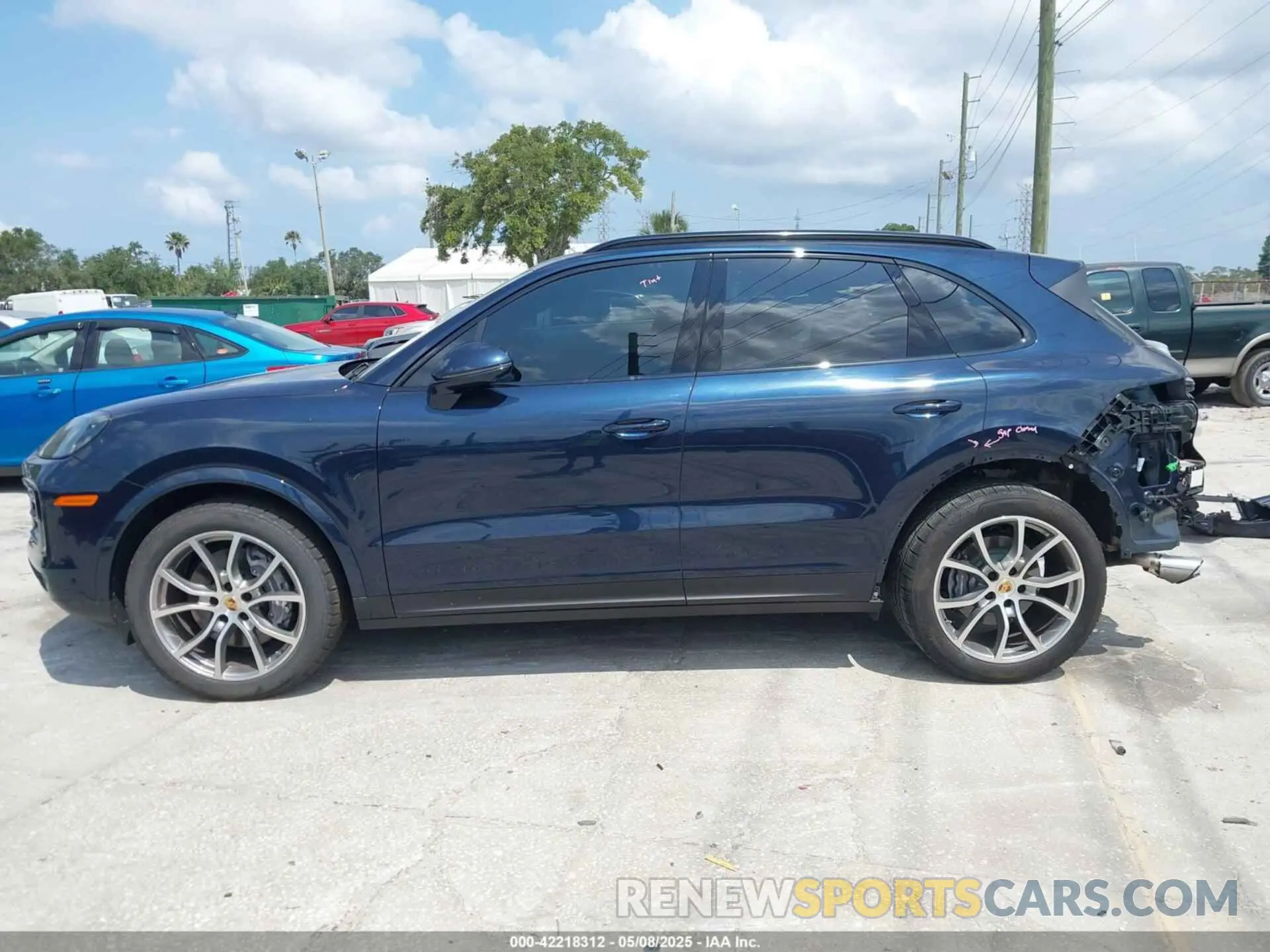 15 Photograph of a damaged car WP1AA2AY2RDA02192 PORSCHE CAYENNE 2024