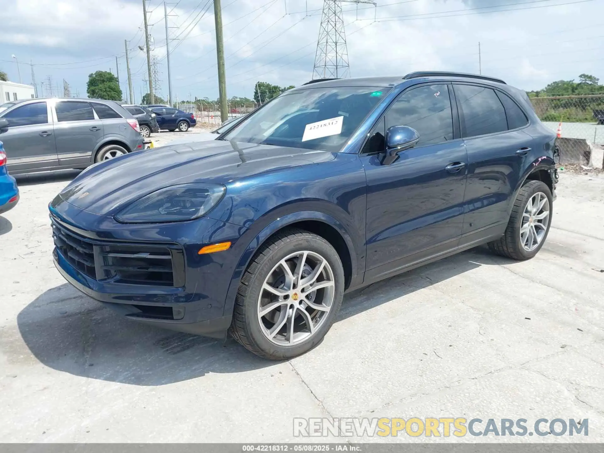 2 Photograph of a damaged car WP1AA2AY2RDA02192 PORSCHE CAYENNE 2024