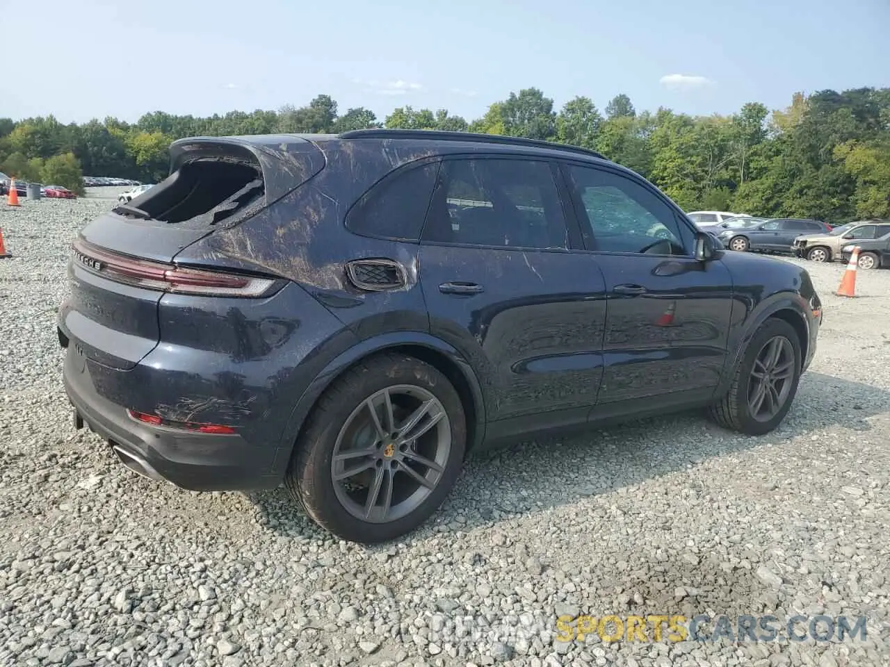 3 Photograph of a damaged car WP1AA2AY2RDA07716 PORSCHE CAYENNE 2024