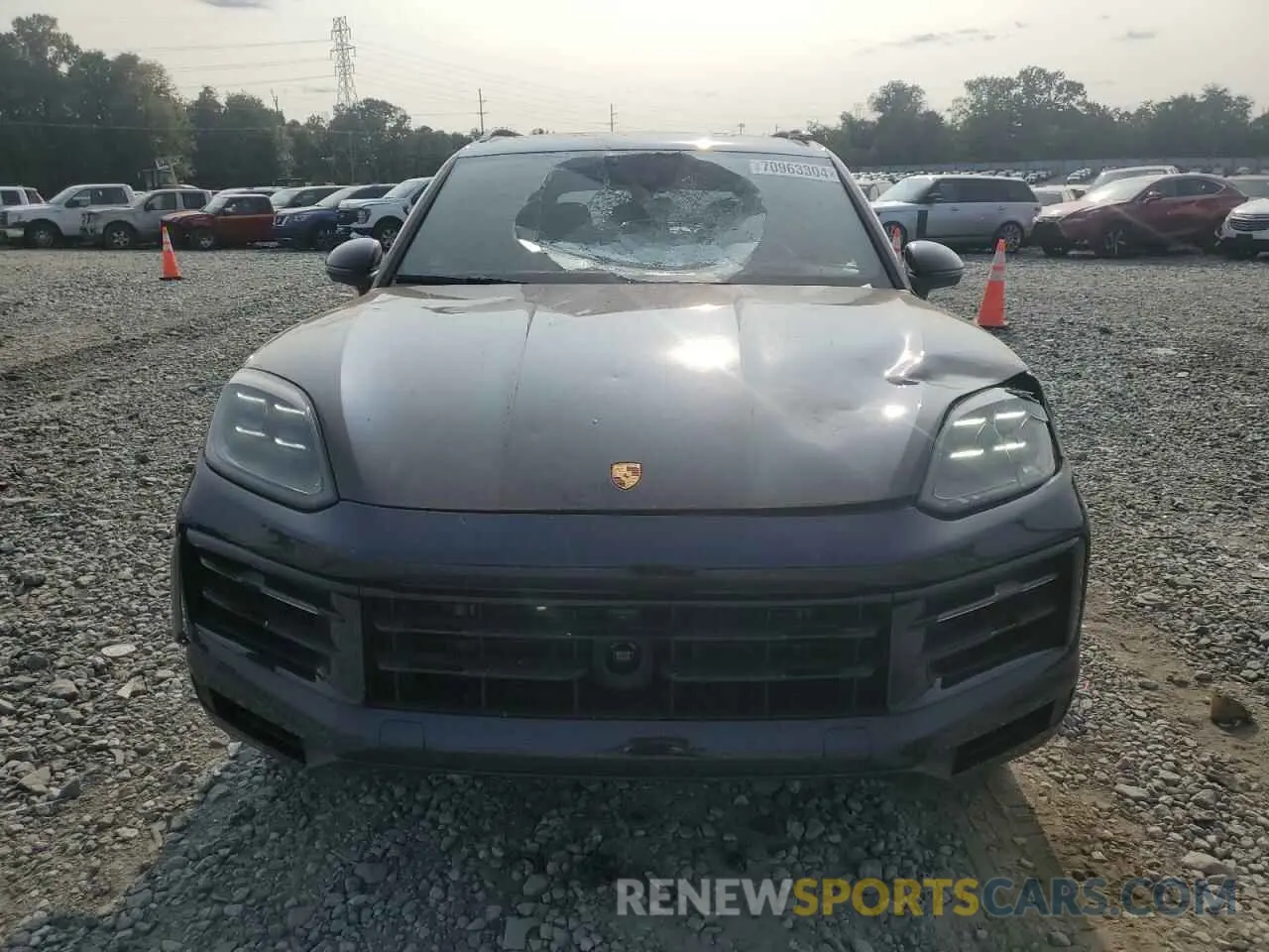 5 Photograph of a damaged car WP1AA2AY2RDA07716 PORSCHE CAYENNE 2024