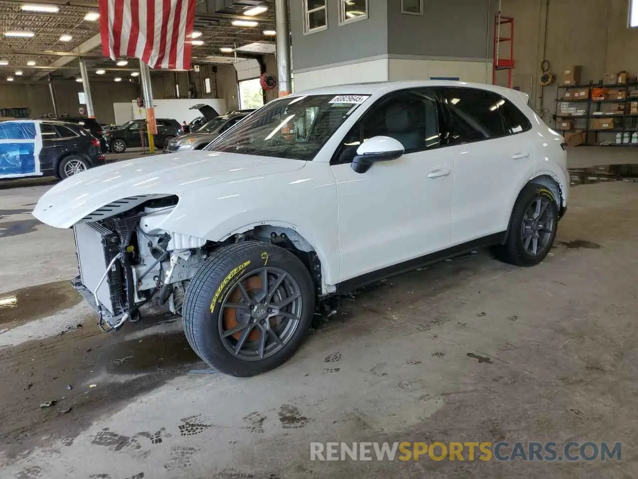 1 Photograph of a damaged car WP1AA2AY3RDA12553 PORSCHE CAYENNE 2024