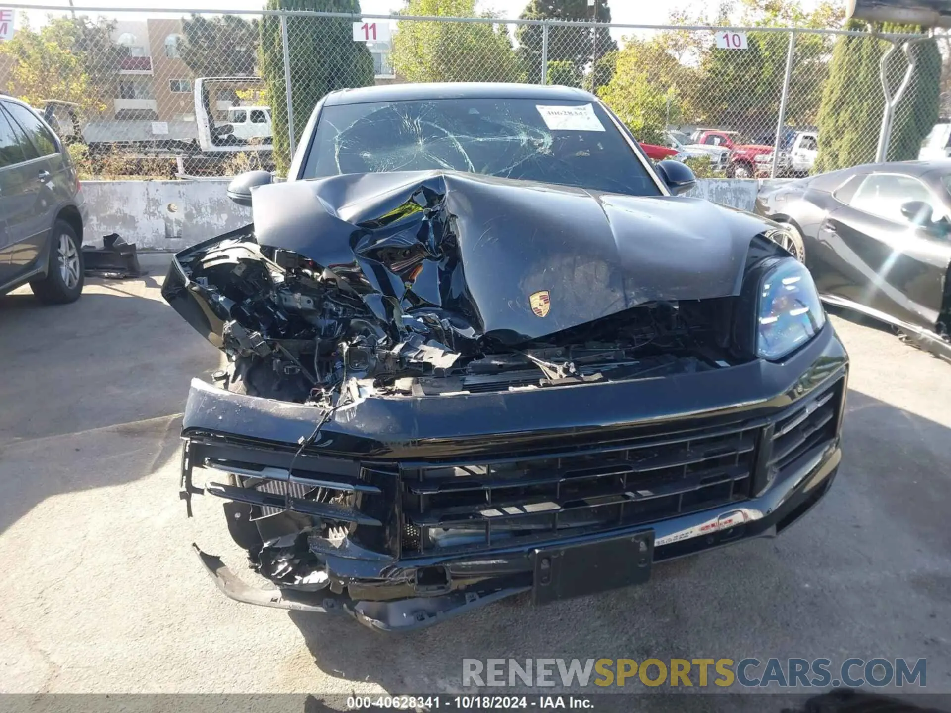 12 Photograph of a damaged car WP1AA2AY5RDA02865 PORSCHE CAYENNE 2024
