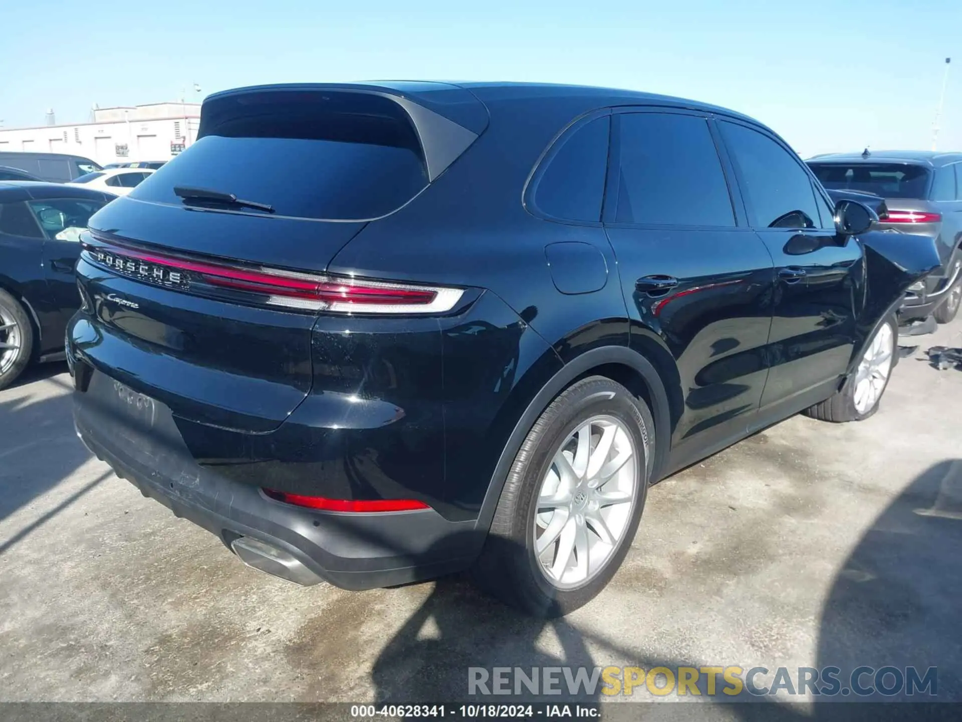 4 Photograph of a damaged car WP1AA2AY5RDA02865 PORSCHE CAYENNE 2024