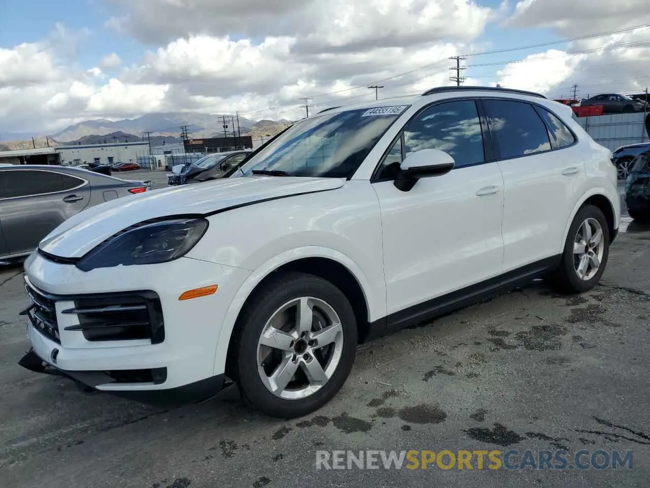 1 Photograph of a damaged car WP1AA2AY5RDA12912 PORSCHE CAYENNE 2024