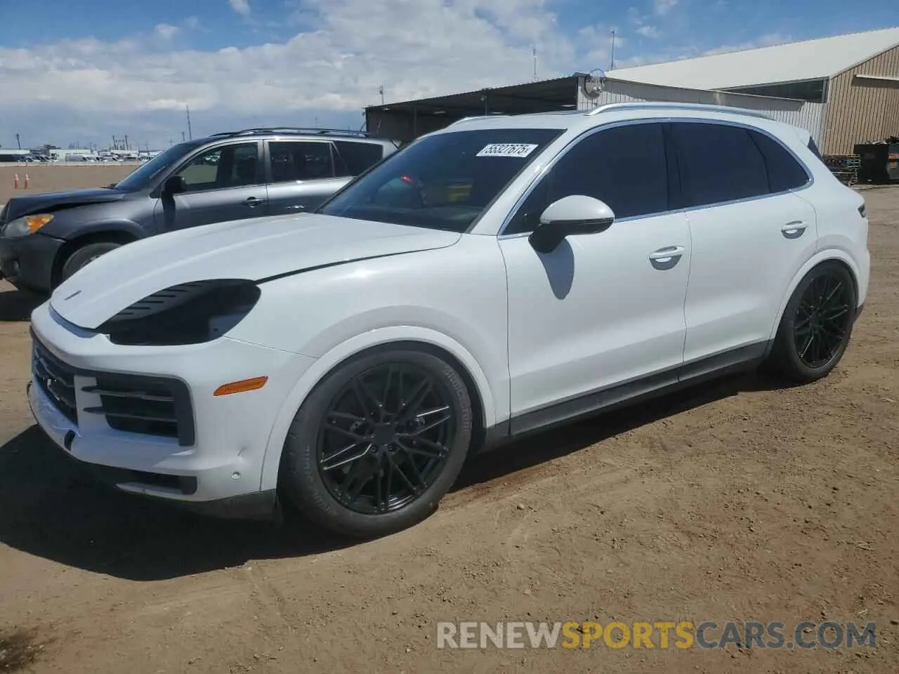 1 Photograph of a damaged car WP1AA2AY6RDA00199 PORSCHE CAYENNE 2024