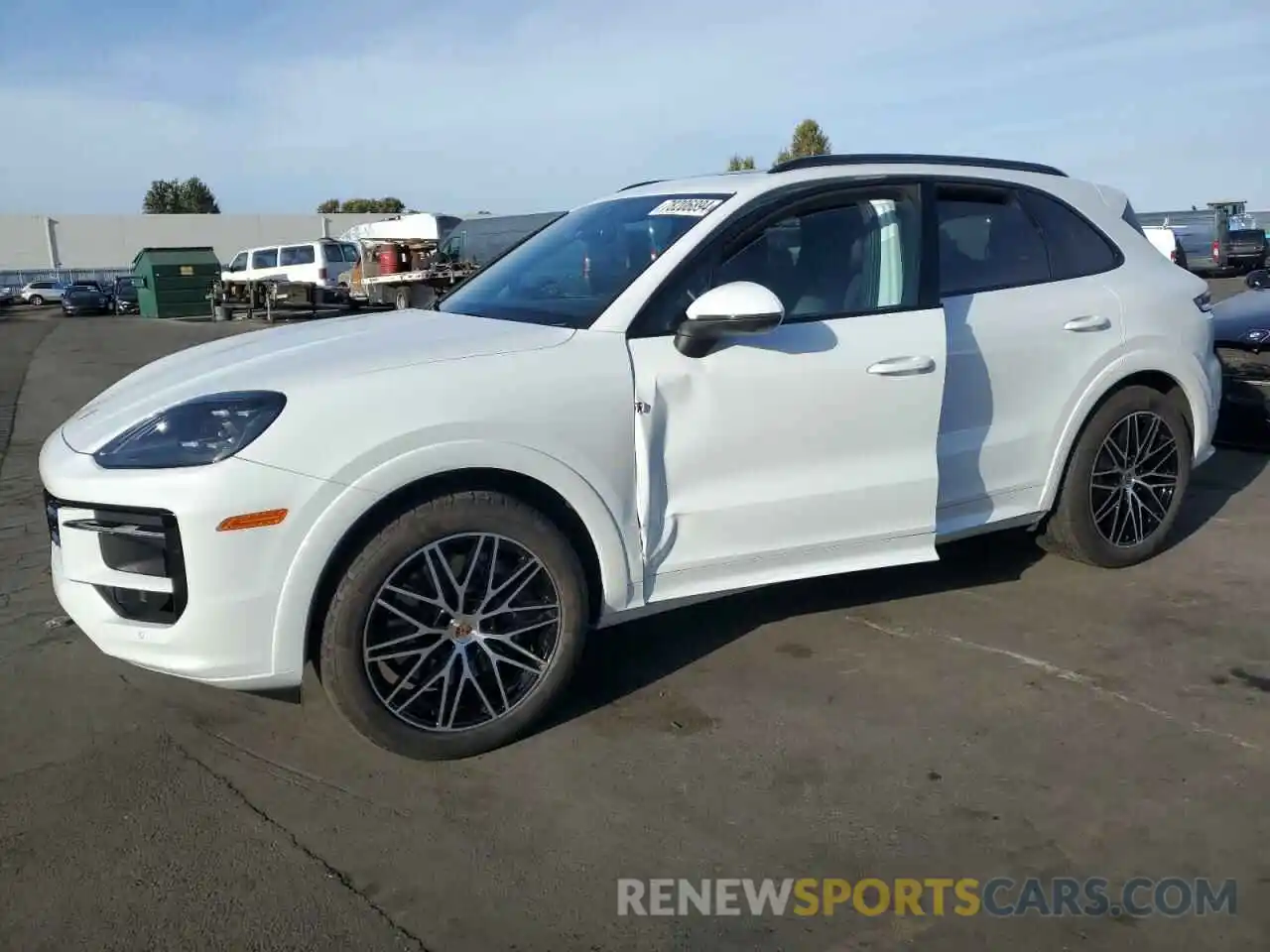 1 Photograph of a damaged car WP1AA2AY6RDA06519 PORSCHE CAYENNE 2024