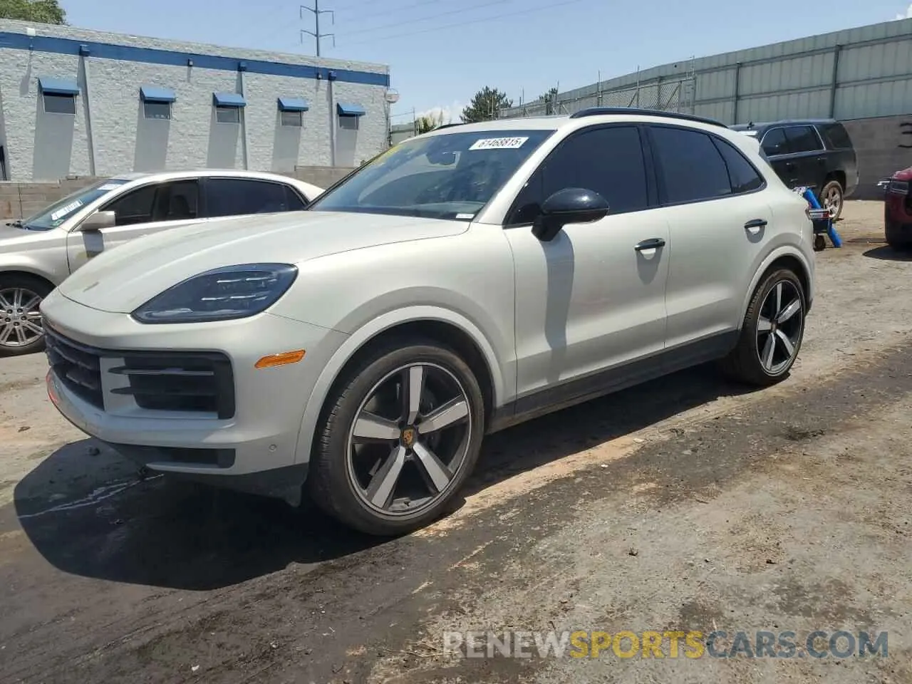 1 Photograph of a damaged car WP1AA2AYXRDA06913 PORSCHE CAYENNE 2024