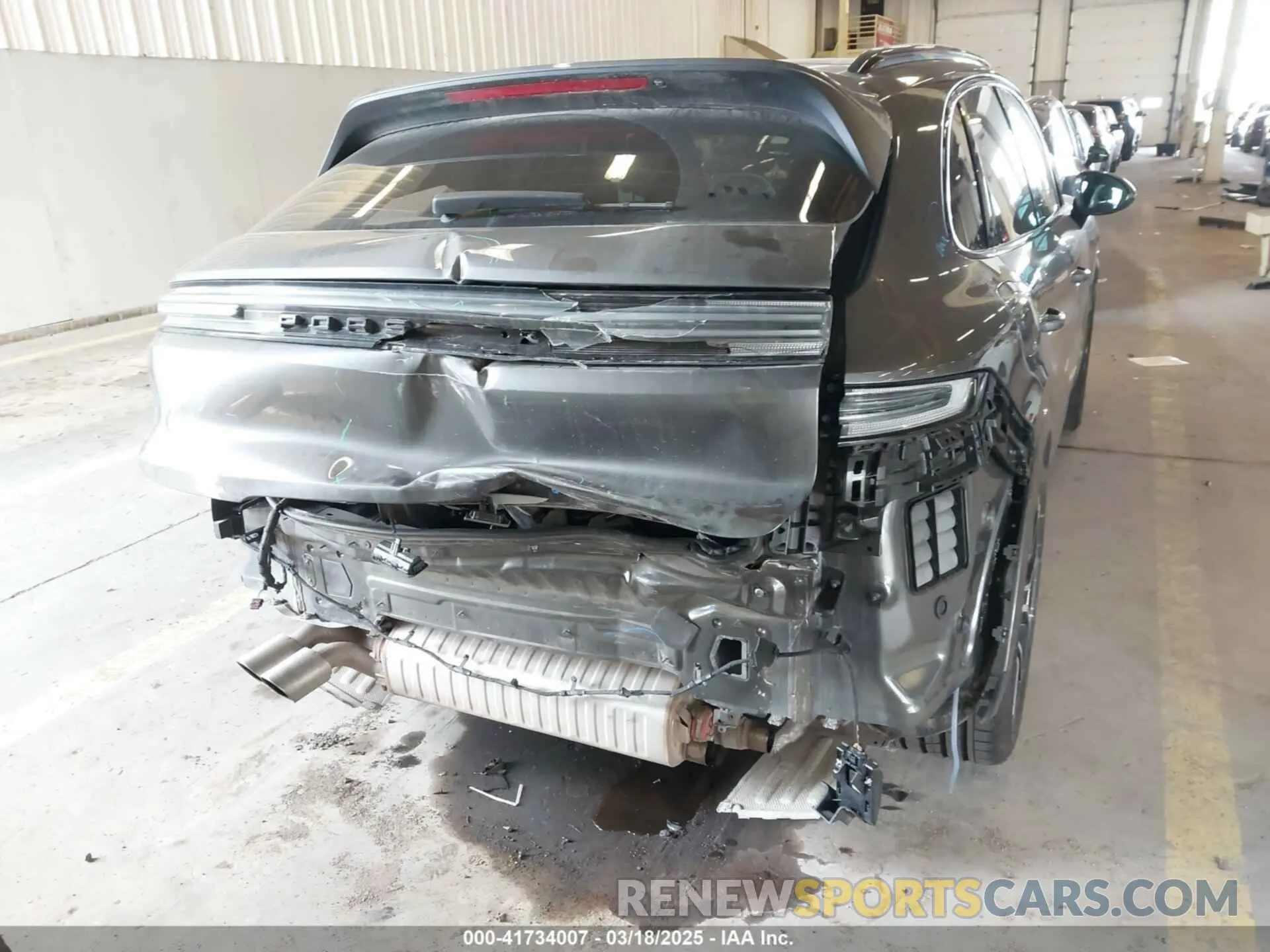 6 Photograph of a damaged car WP1AL2AY1RDA34013 PORSCHE CAYENNE 2024