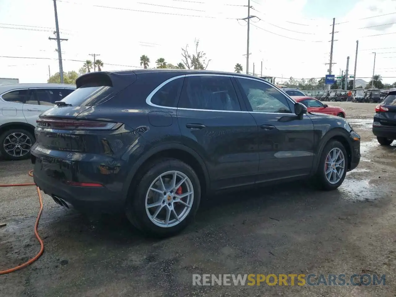 3 Photograph of a damaged car WP1AL2AY1RDA34089 PORSCHE CAYENNE 2024