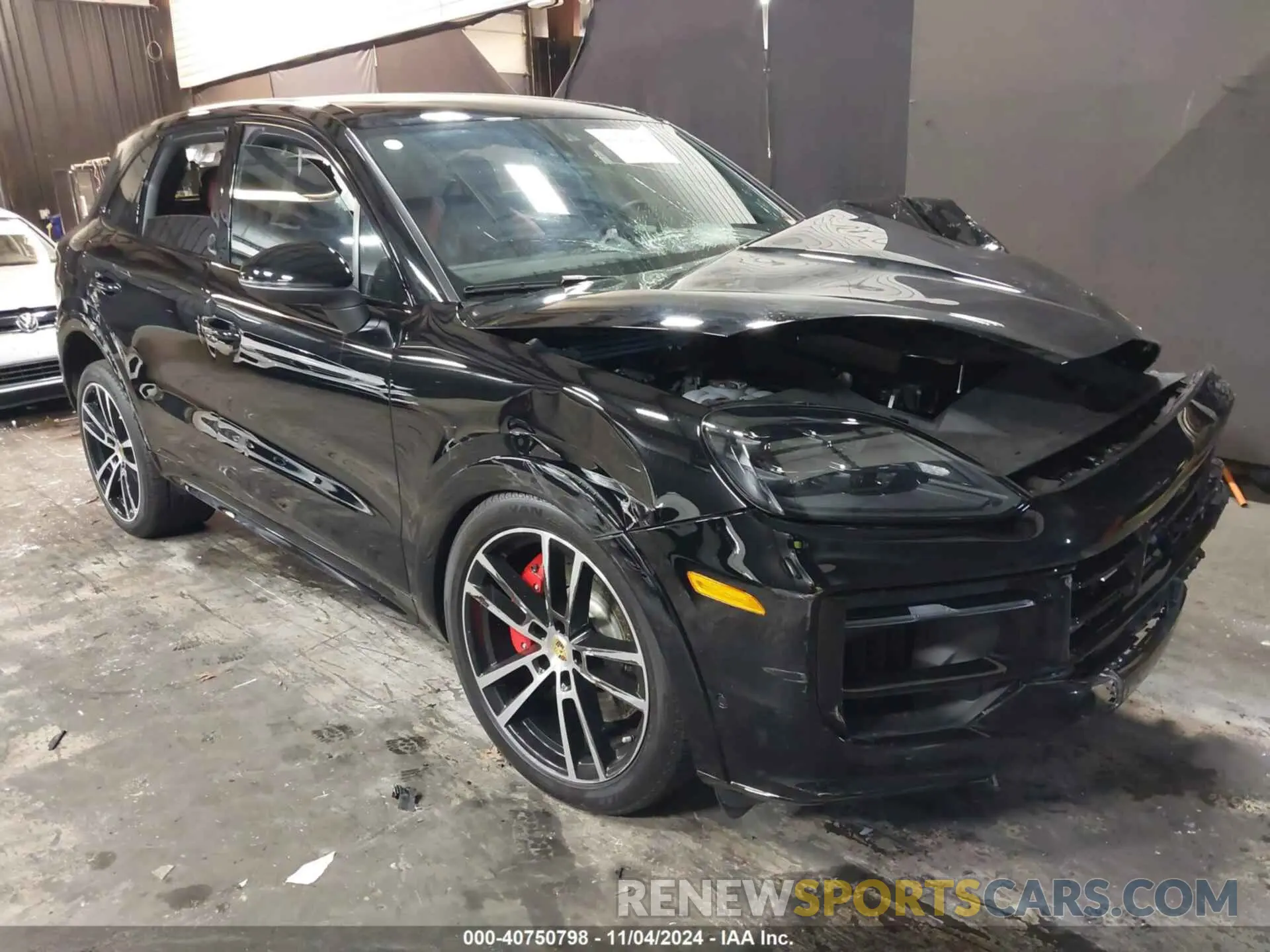 1 Photograph of a damaged car WP1AL2AY3RDA32831 PORSCHE CAYENNE 2024