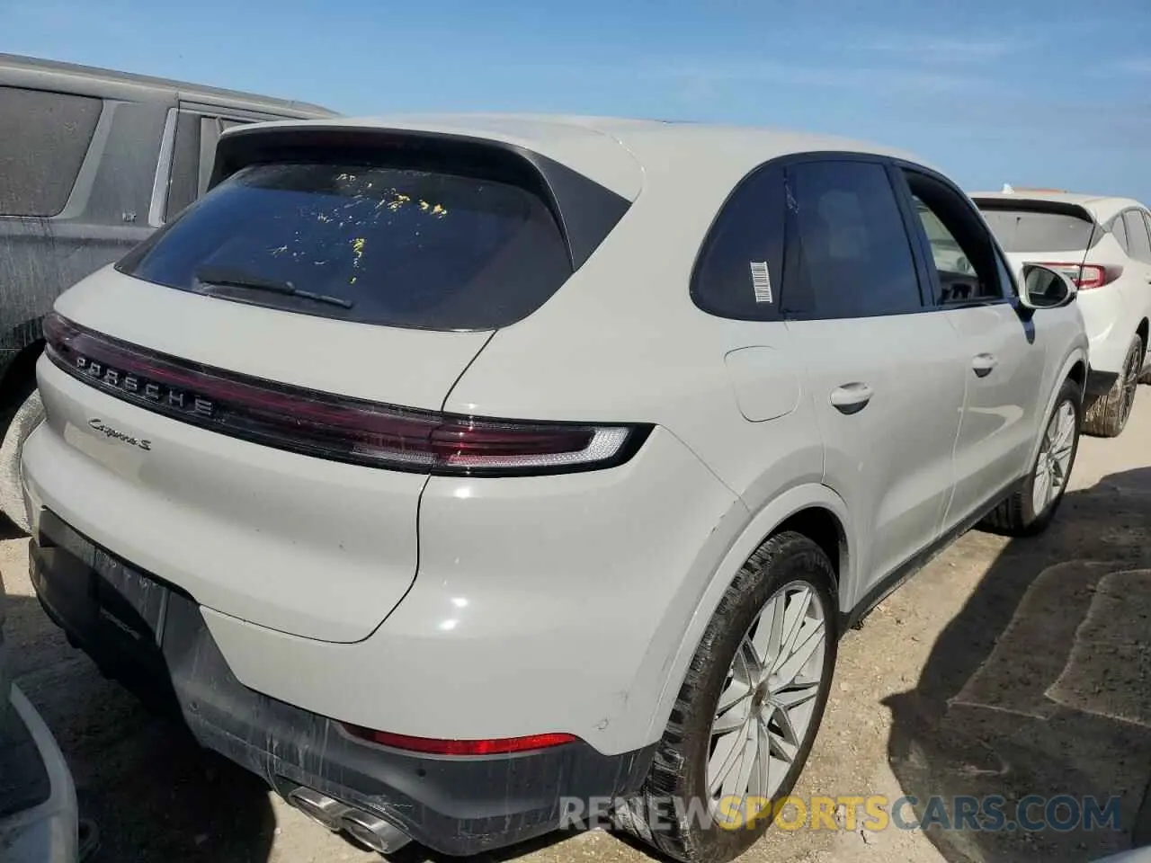 3 Photograph of a damaged car WP1AL2AY5RDA33060 PORSCHE CAYENNE 2024