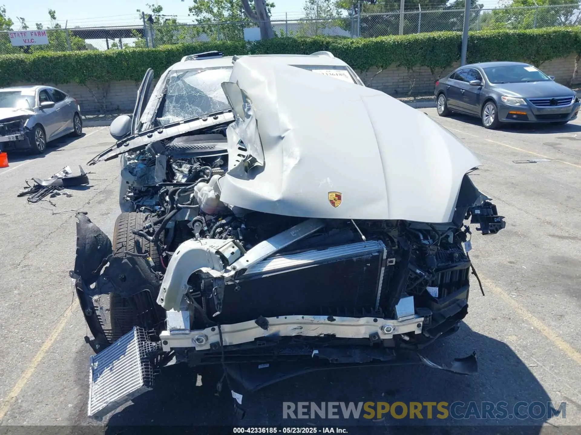 13 Photograph of a damaged car WP1AL2AYXRDA35628 PORSCHE CAYENNE 2024