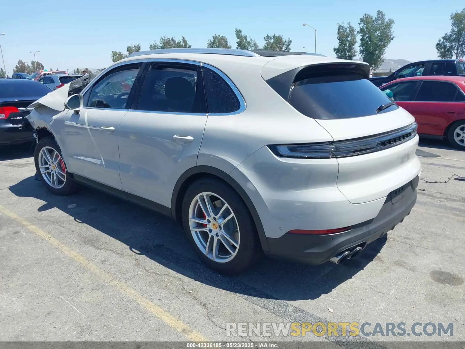 3 Photograph of a damaged car WP1AL2AYXRDA35628 PORSCHE CAYENNE 2024