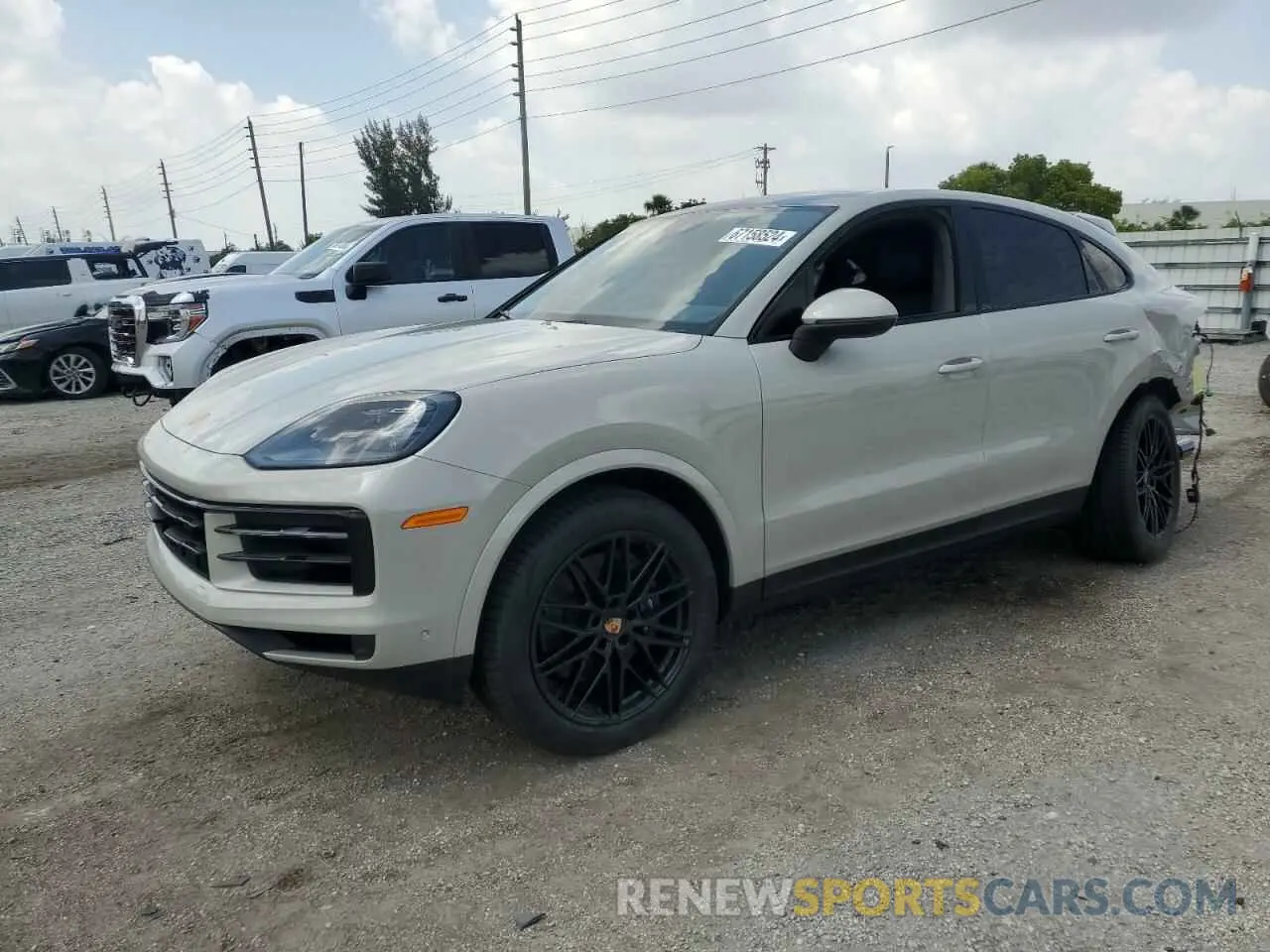 1 Photograph of a damaged car WP1BA2AY1RDA54658 PORSCHE CAYENNE 2024