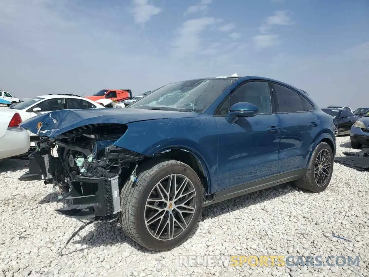 1 Photograph of a damaged car WP1BA2AY7RDA53465 PORSCHE CAYENNE 2024