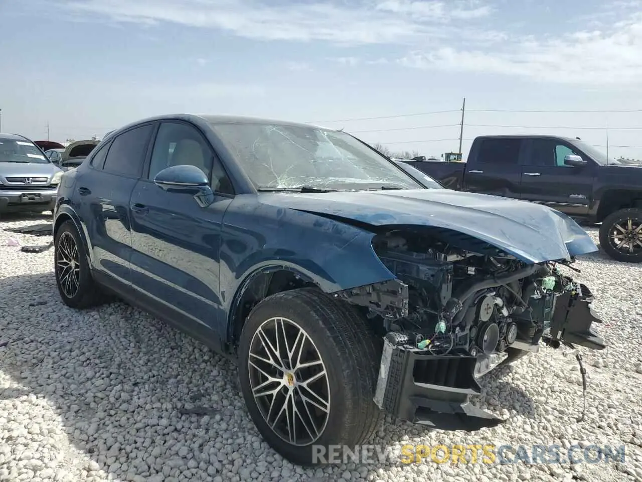 4 Photograph of a damaged car WP1BA2AY7RDA53465 PORSCHE CAYENNE 2024