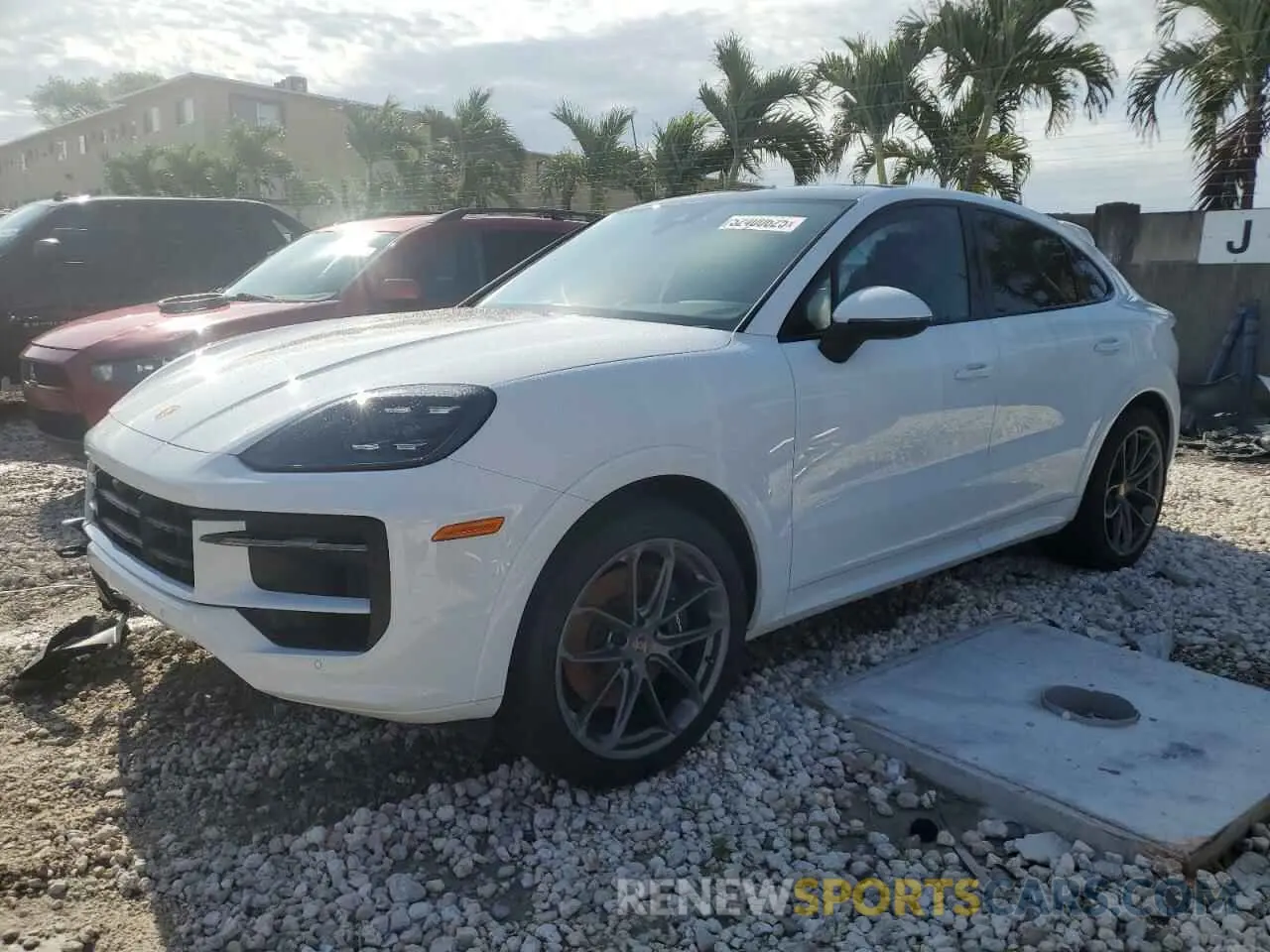 1 Photograph of a damaged car WP1BA2AY9RDA54536 PORSCHE CAYENNE 2024