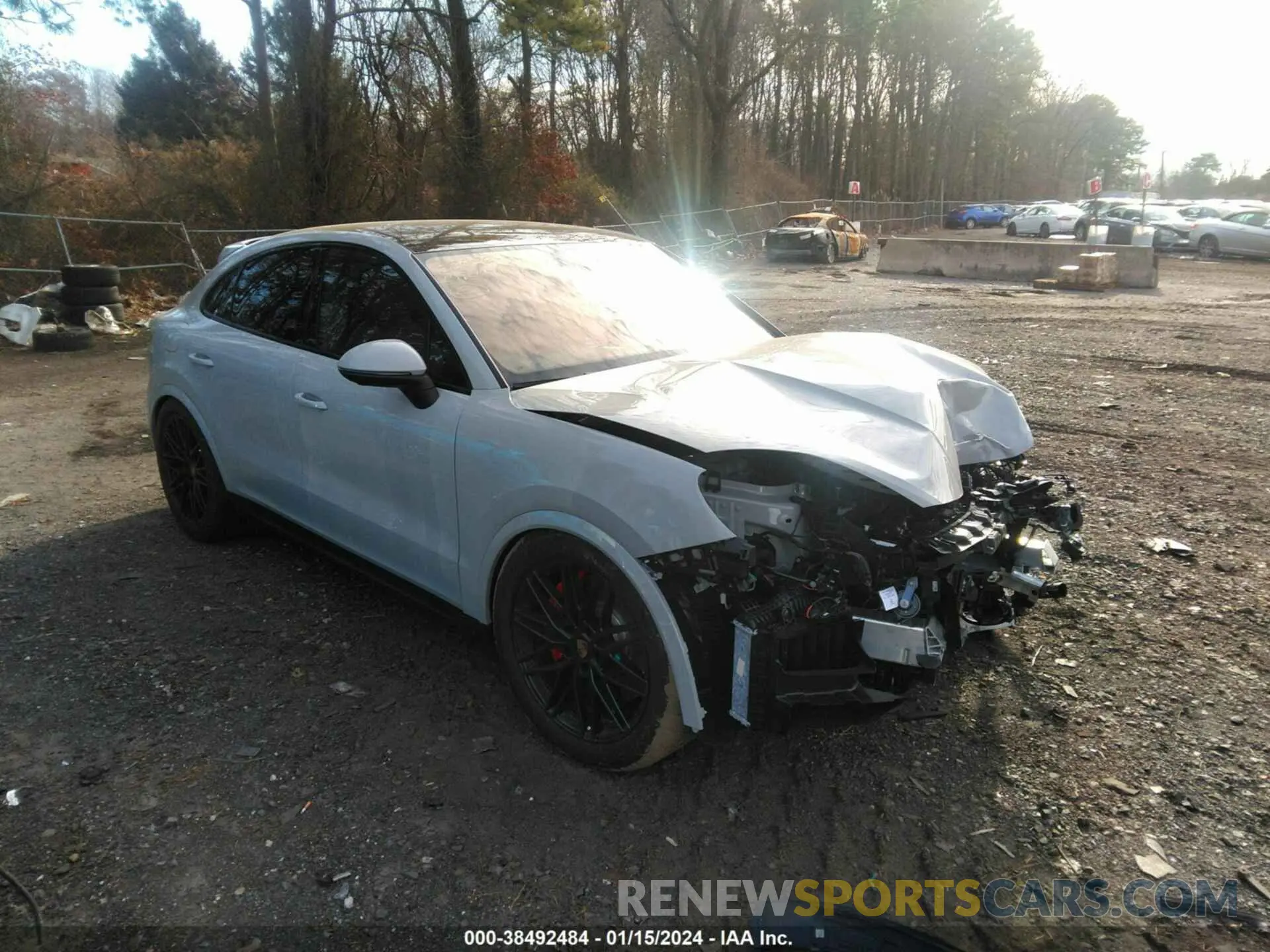 1 Photograph of a damaged car WP1BL2AY7RDA60748 PORSCHE CAYENNE 2024