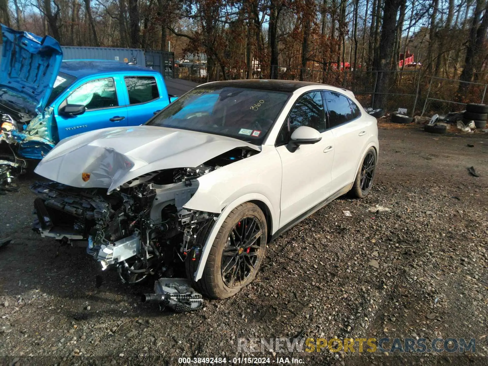 2 Photograph of a damaged car WP1BL2AY7RDA60748 PORSCHE CAYENNE 2024