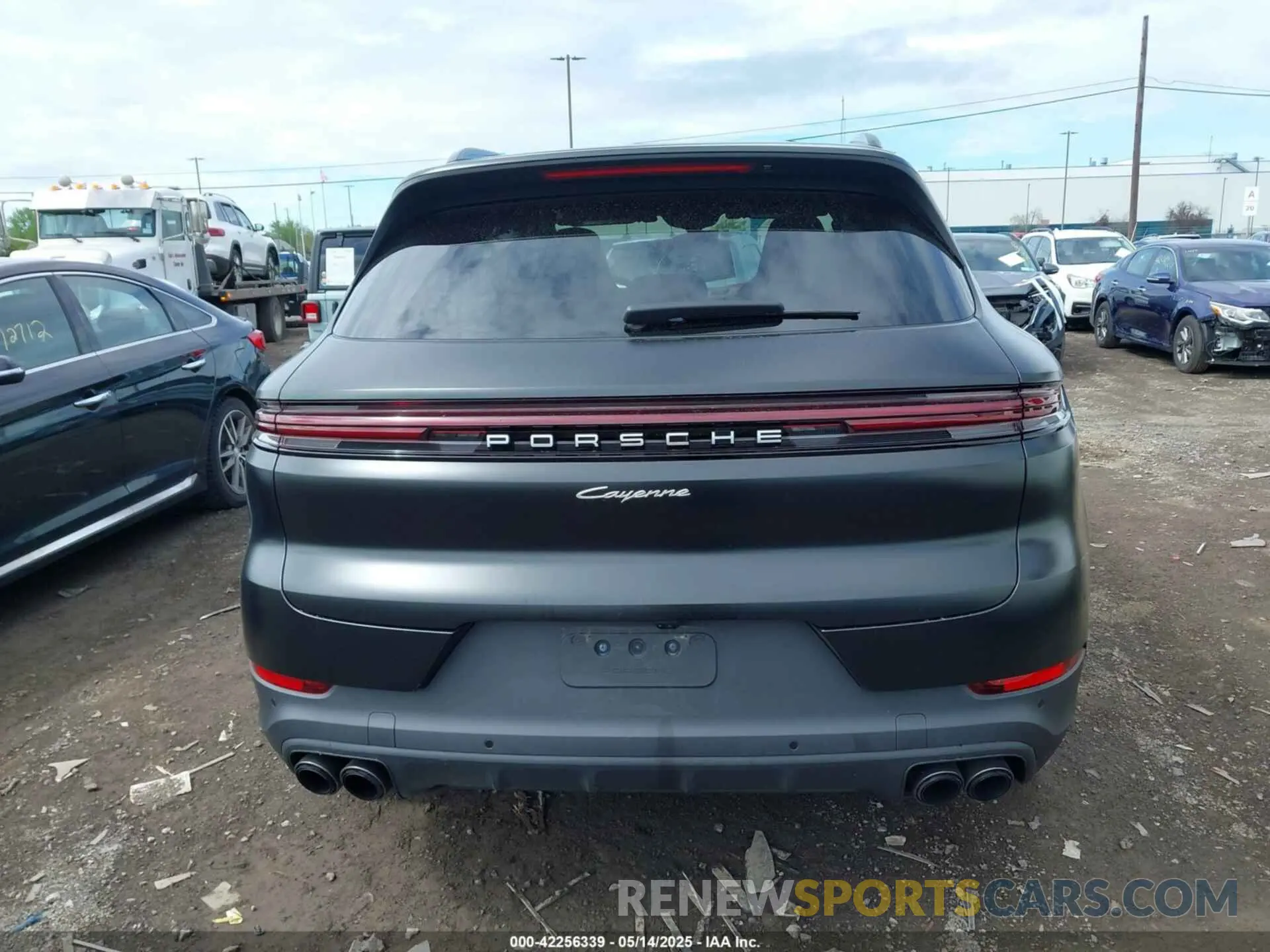 16 Photograph of a damaged car WP1AA2AY1SDA00472 PORSCHE CAYENNE 2025