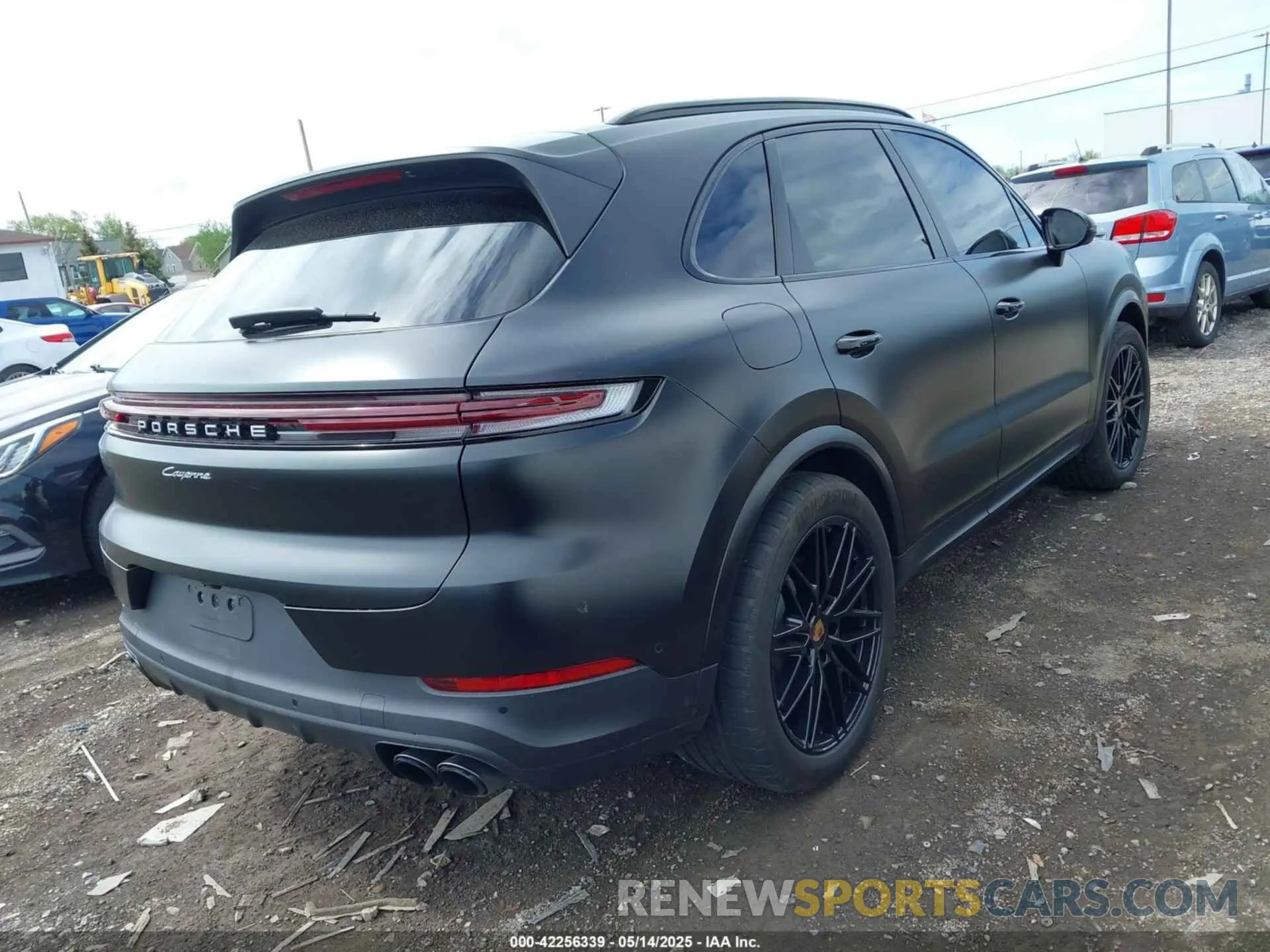 4 Photograph of a damaged car WP1AA2AY1SDA00472 PORSCHE CAYENNE 2025