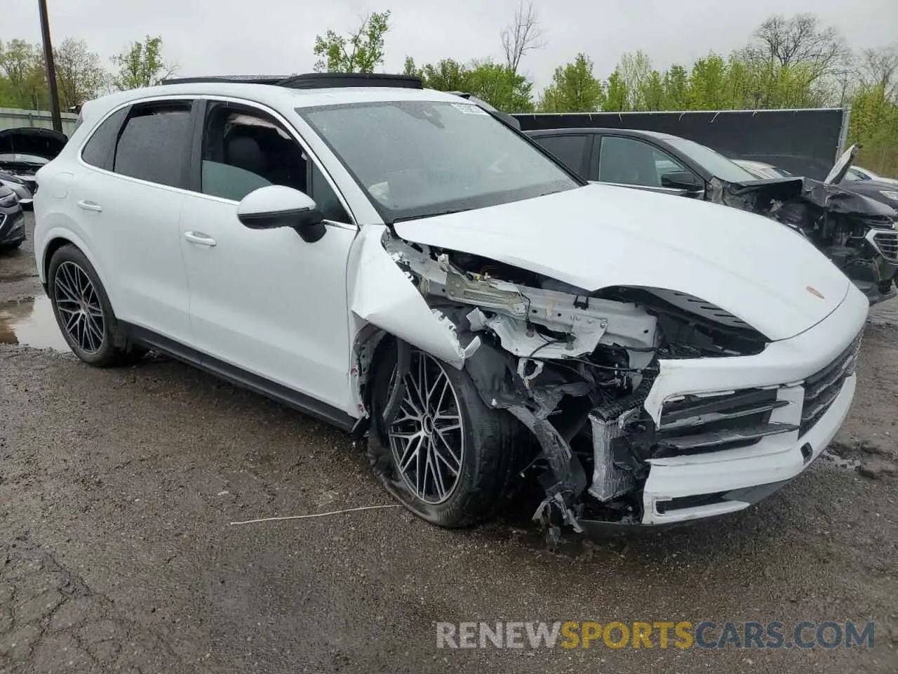 4 Photograph of a damaged car WP1AA2AY5SDA04573 PORSCHE CAYENNE 2025