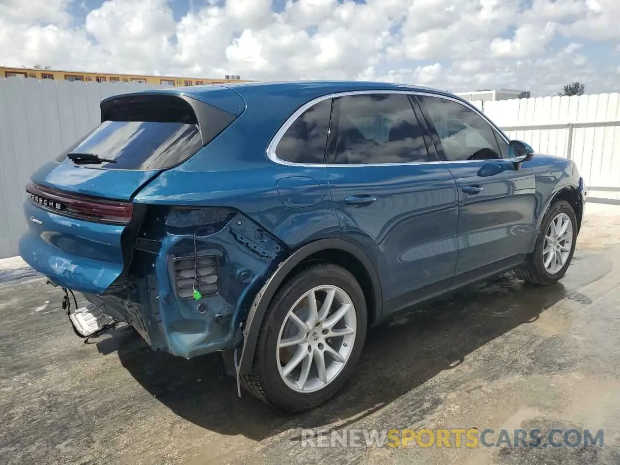 3 Photograph of a damaged car WP1AA2AY7SDA03960 PORSCHE CAYENNE 2025
