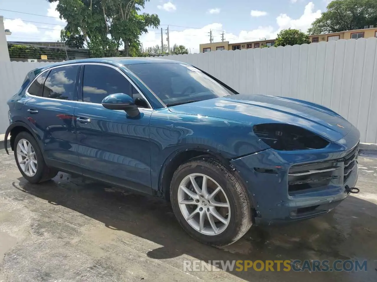 4 Photograph of a damaged car WP1AA2AY7SDA03960 PORSCHE CAYENNE 2025
