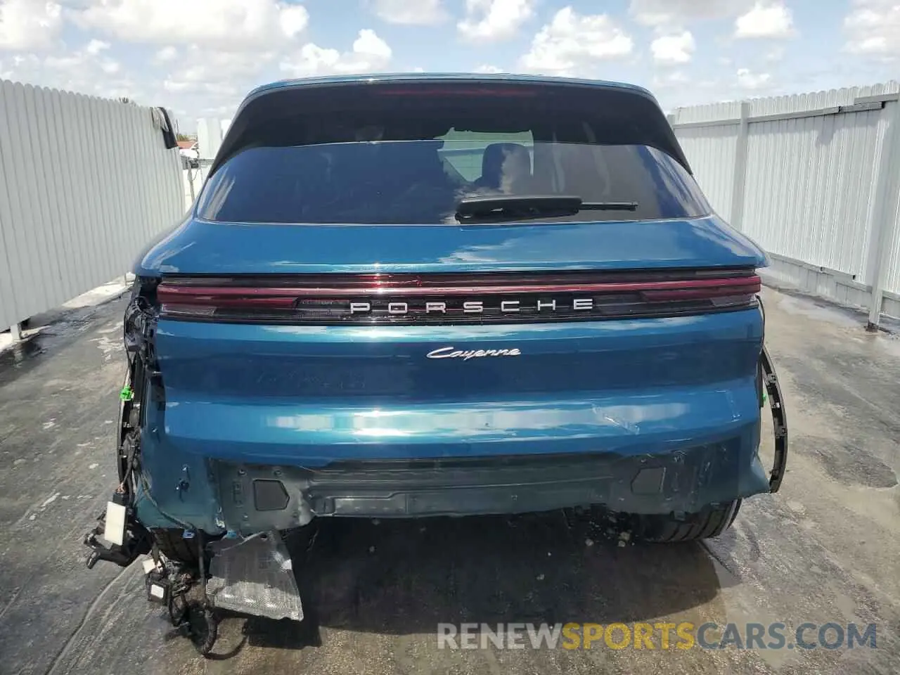 6 Photograph of a damaged car WP1AA2AY7SDA03960 PORSCHE CAYENNE 2025