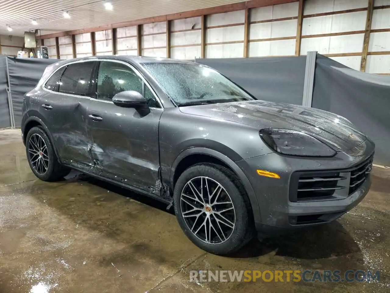 4 Photograph of a damaged car WP1AA2AY7SDA04669 PORSCHE CAYENNE 2025