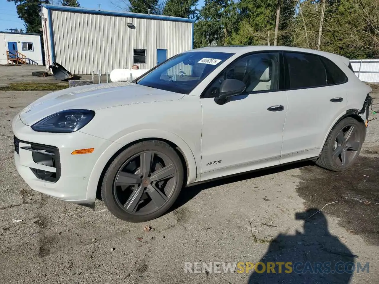 1 Photograph of a damaged car WP1AG2AY2SDA24164 PORSCHE CAYENNE 2025