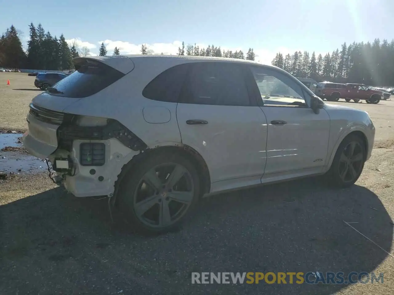 3 Photograph of a damaged car WP1AG2AY2SDA24164 PORSCHE CAYENNE 2025