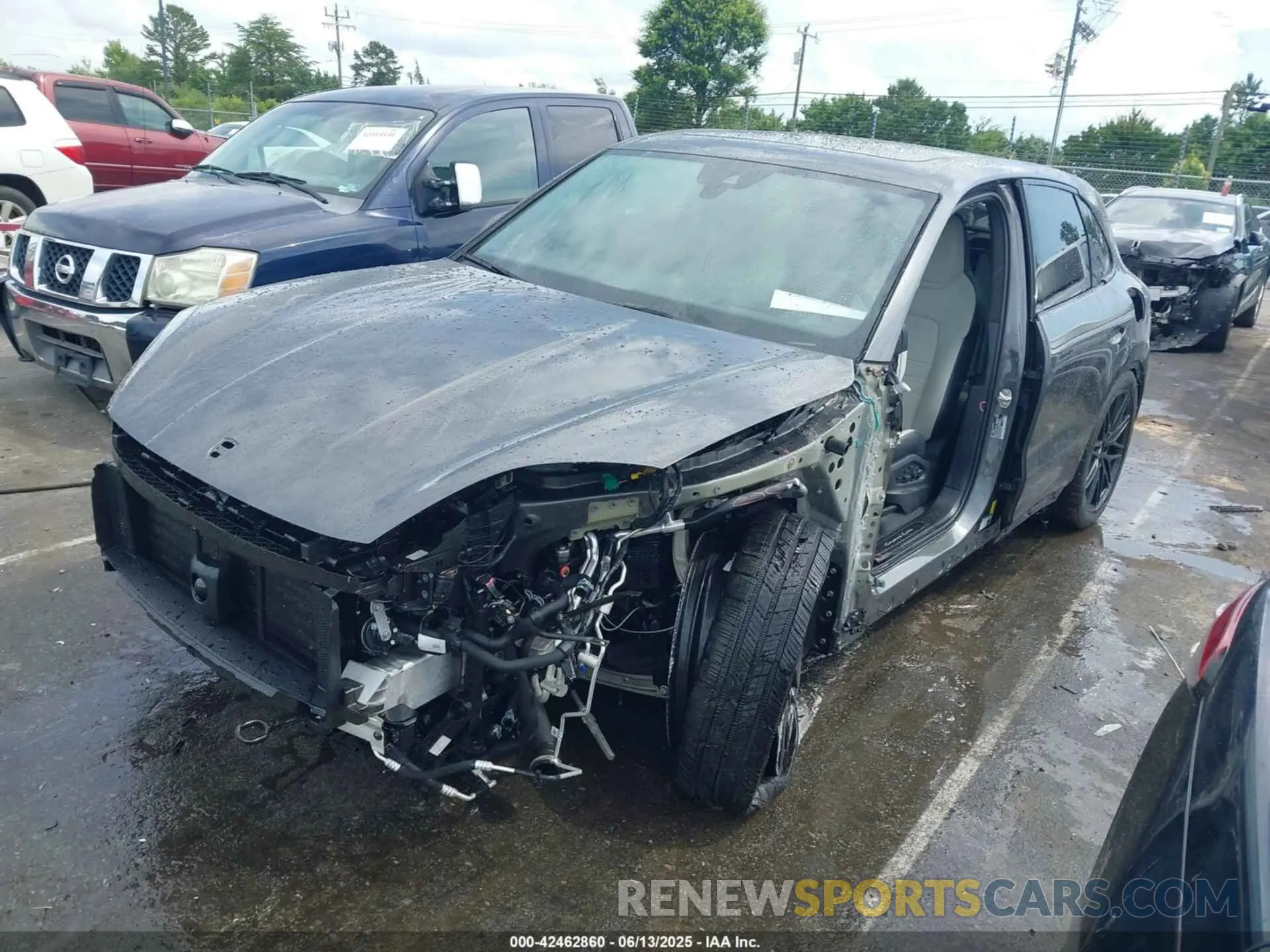 2 Photograph of a damaged car WP1AM2AY7SDA27408 PORSCHE CAYENNE 2025