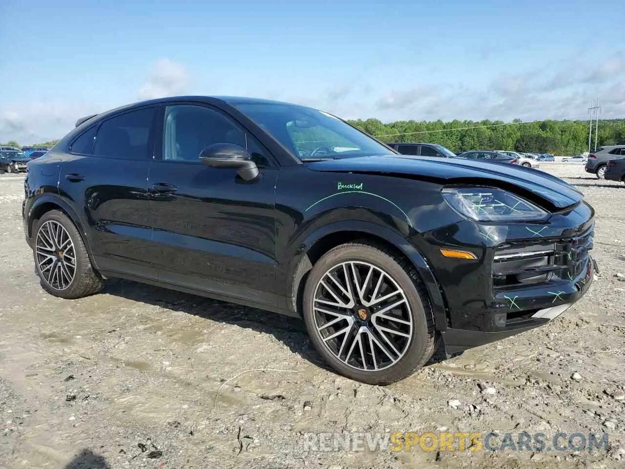 4 Photograph of a damaged car WP1BA2AY2SDA30469 PORSCHE CAYENNE 2025