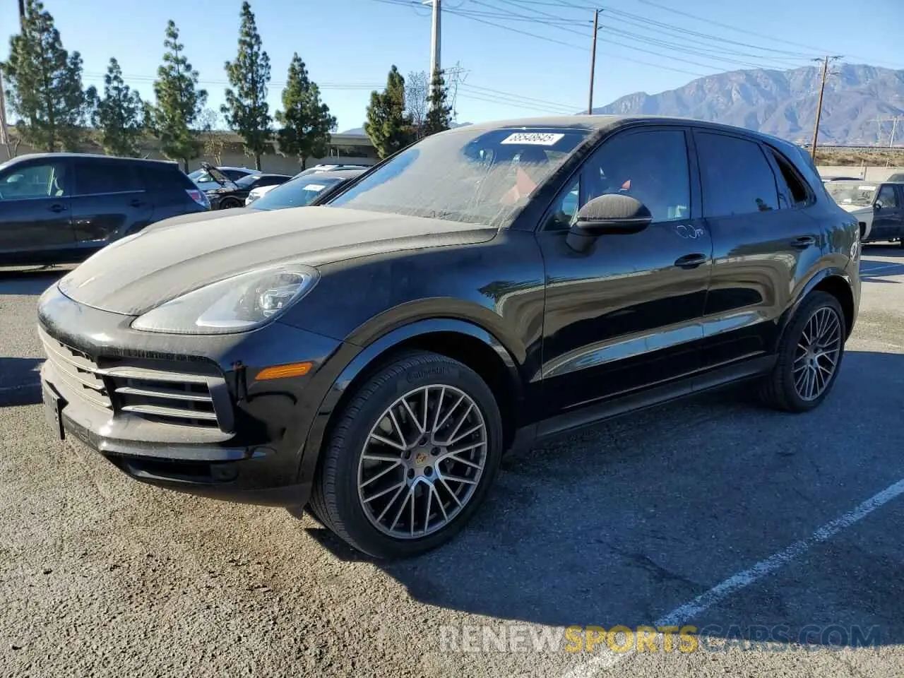 1 Photograph of a damaged car WP1AA2AY0PDA00471 PORSCHE CAYENNE BA 2023