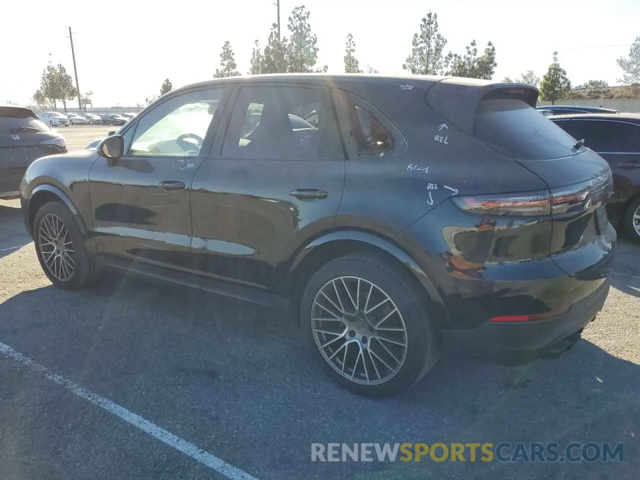 2 Photograph of a damaged car WP1AA2AY0PDA00471 PORSCHE CAYENNE BA 2023