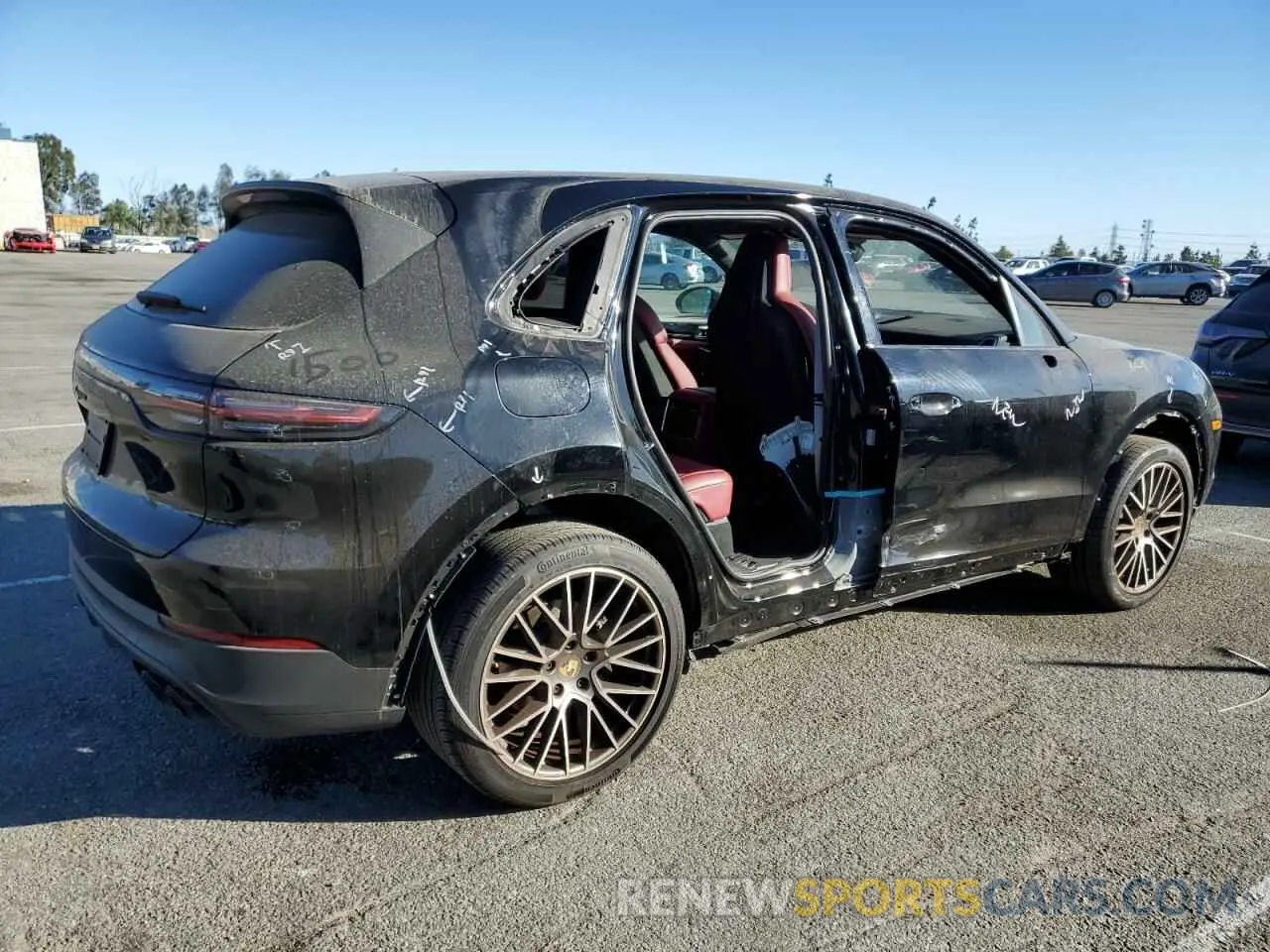 3 Photograph of a damaged car WP1AA2AY0PDA00471 PORSCHE CAYENNE BA 2023