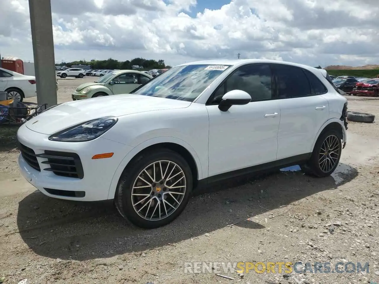 1 Photograph of a damaged car WP1AA2AY0PDA01300 PORSCHE CAYENNE BA 2023